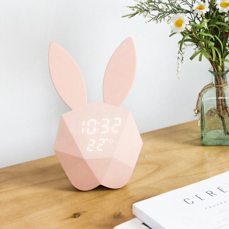 réveil lapin cutty clock