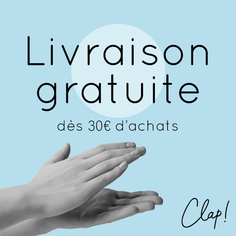 offre livraison gratuite - le clap store