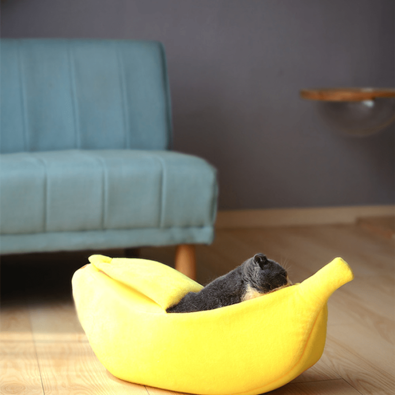 lit banane pour chat