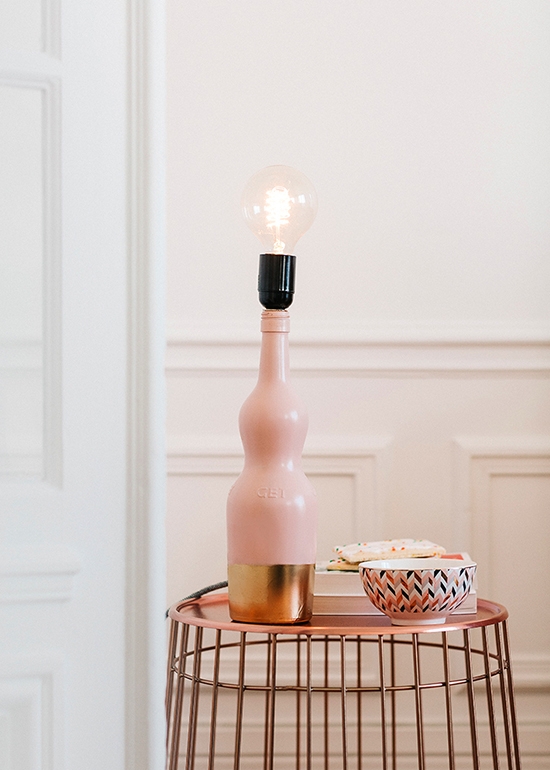DIY lampe avec une bouteille