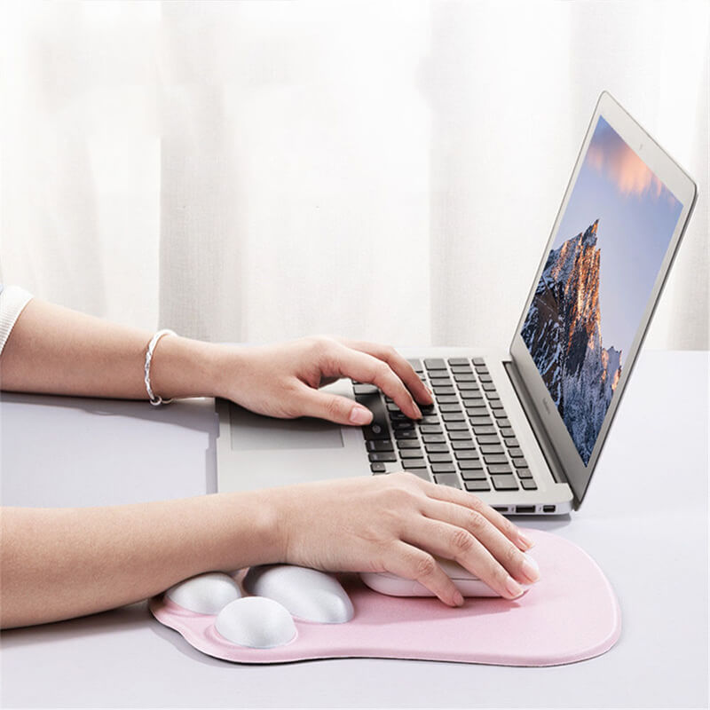 Clavier en forme de nuage Souris Poignet Support Pad Mousepad Anti