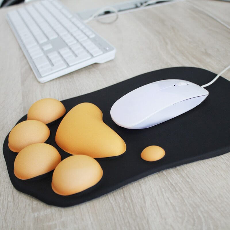 Repose Poignet Clavier Nuage avec Tapis de Souris Ergonomique