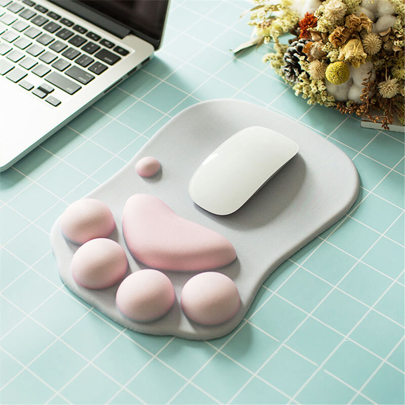 Tapis de souris chat ergonomique - Utile ~ Bureau