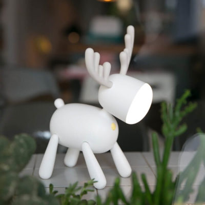 Lampe cerf design