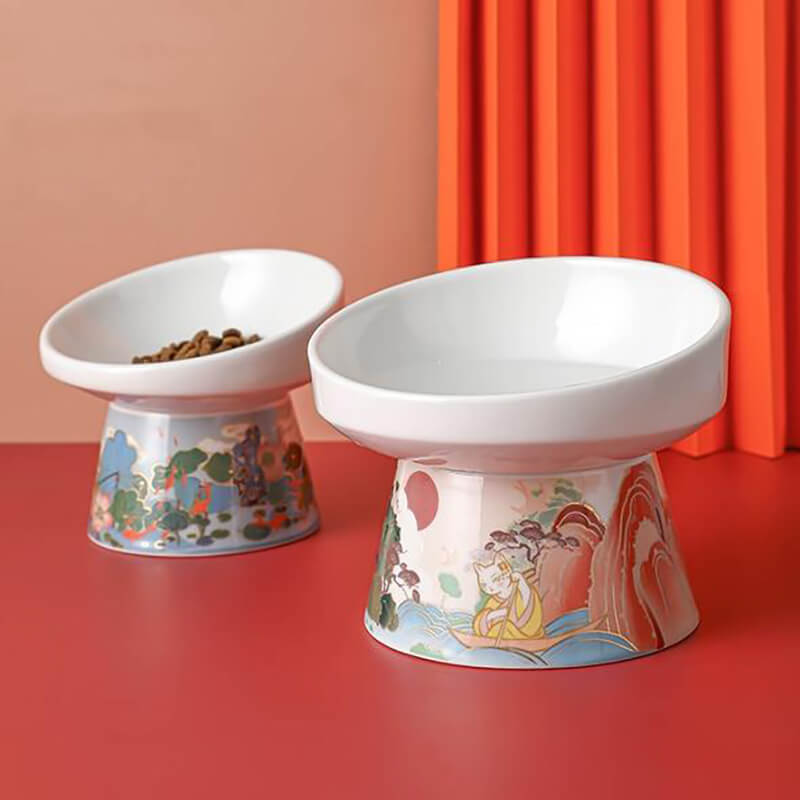 Gamelle en porcelaine design asiatique