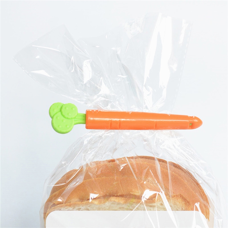 Pince hermétique carotte qui ferme hermétiquement un sac