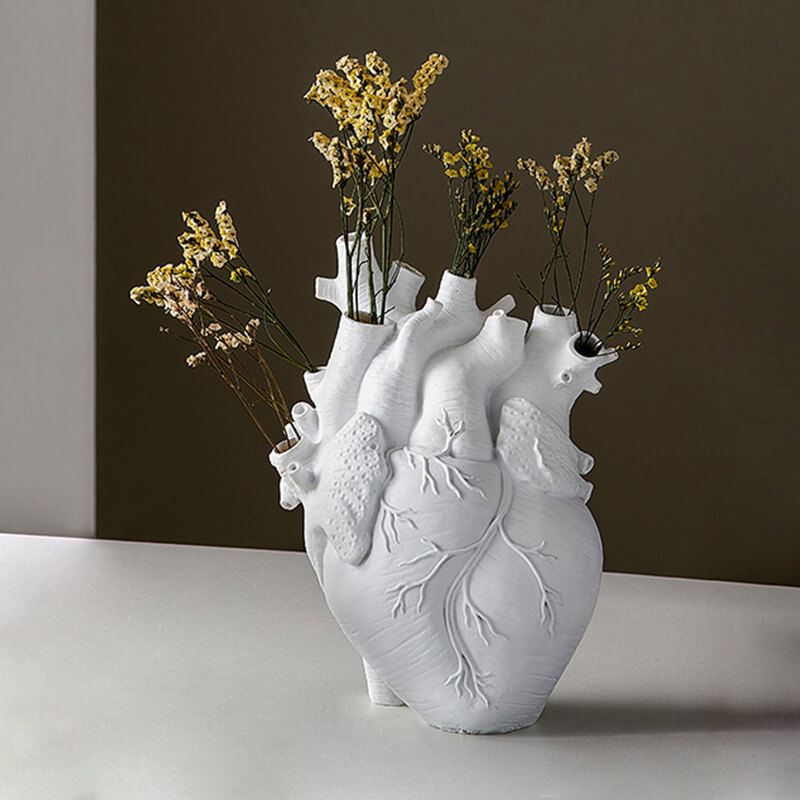 Vase design coeur