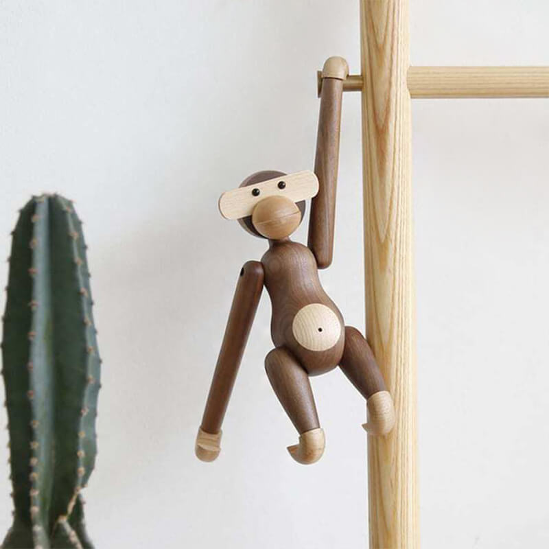 Singe en bois design