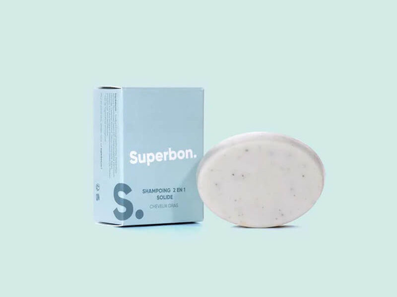 Shampoing solide pour les cheveux gras