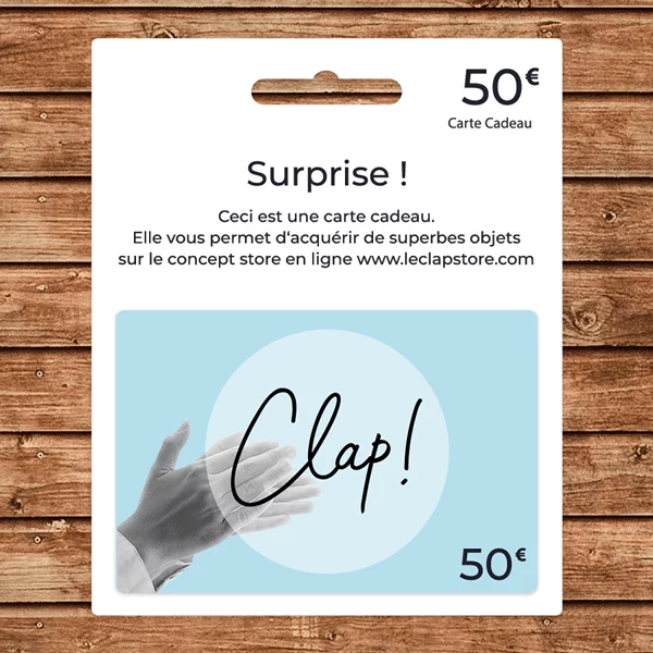 Le Clap Store- Carte cadeau 50 euros format sidebar