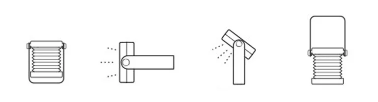 lampe lanterne design multifonction - exemple d'utilisations