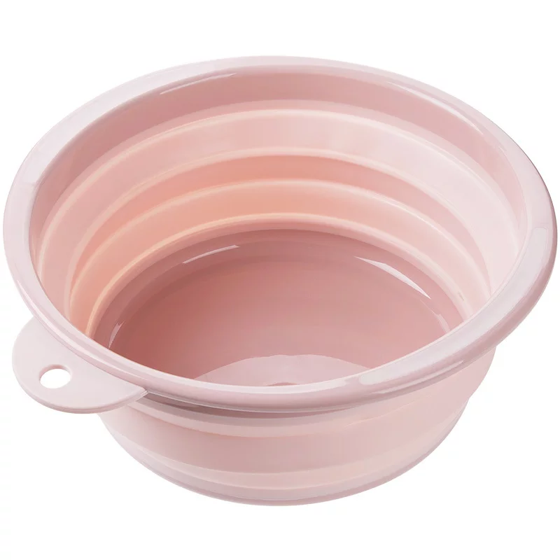 bassine pliable rose