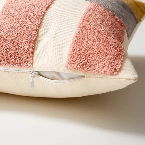 Fermeture du coussin géométrique