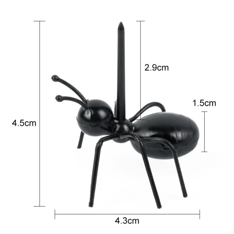 Dimensions du pique apéro fourmis