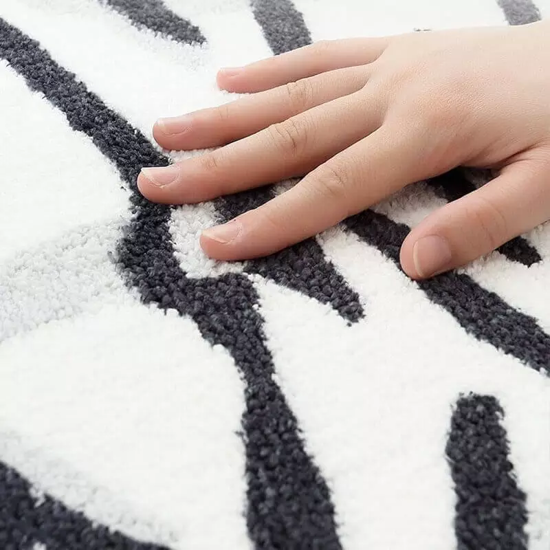 Fibre douce du tapis tigre