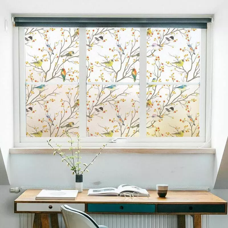 Brise vue motif oiseaux