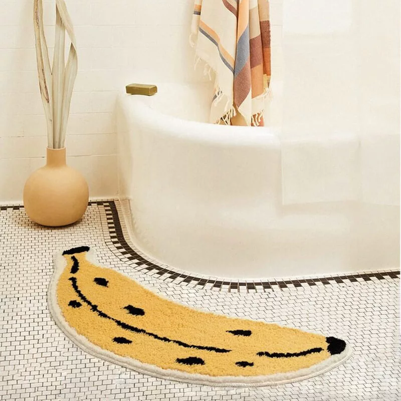 Tapis design banane