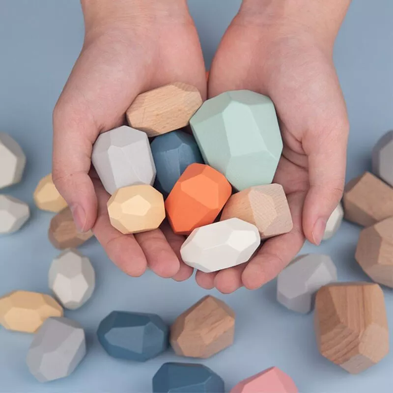 blocs de construction montessori