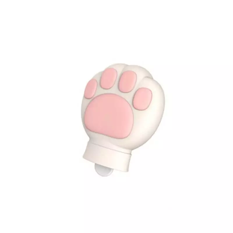 Bouillotte patte de chat blanche