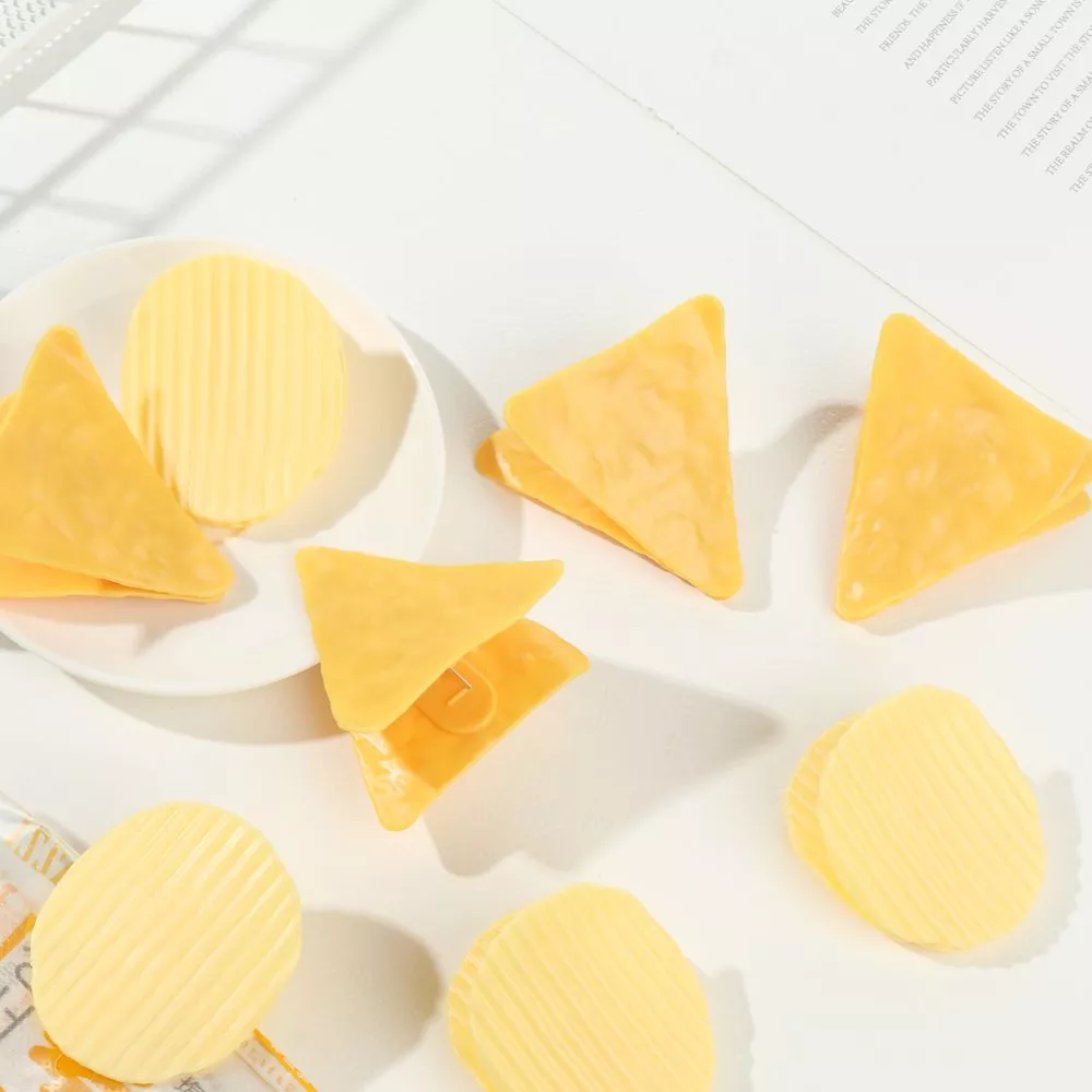 Pince clip design chips et nachos