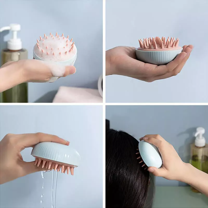 utilisation de la brosse nettoyante massante