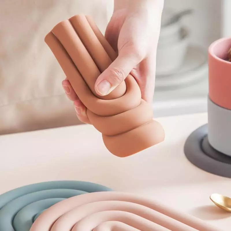 dessous de plat en silicone