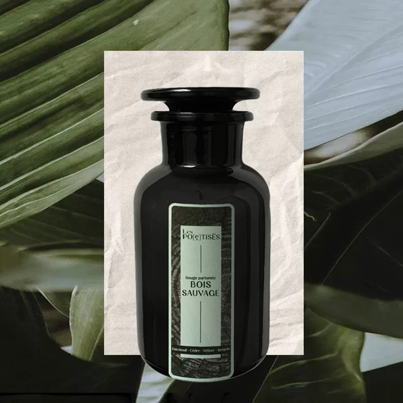 Bougie parfumée bois sauvage Les Poétisés