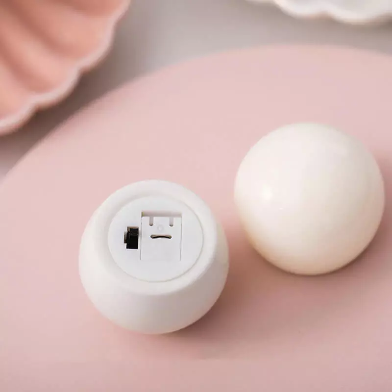 lampe led boule vue du dessous