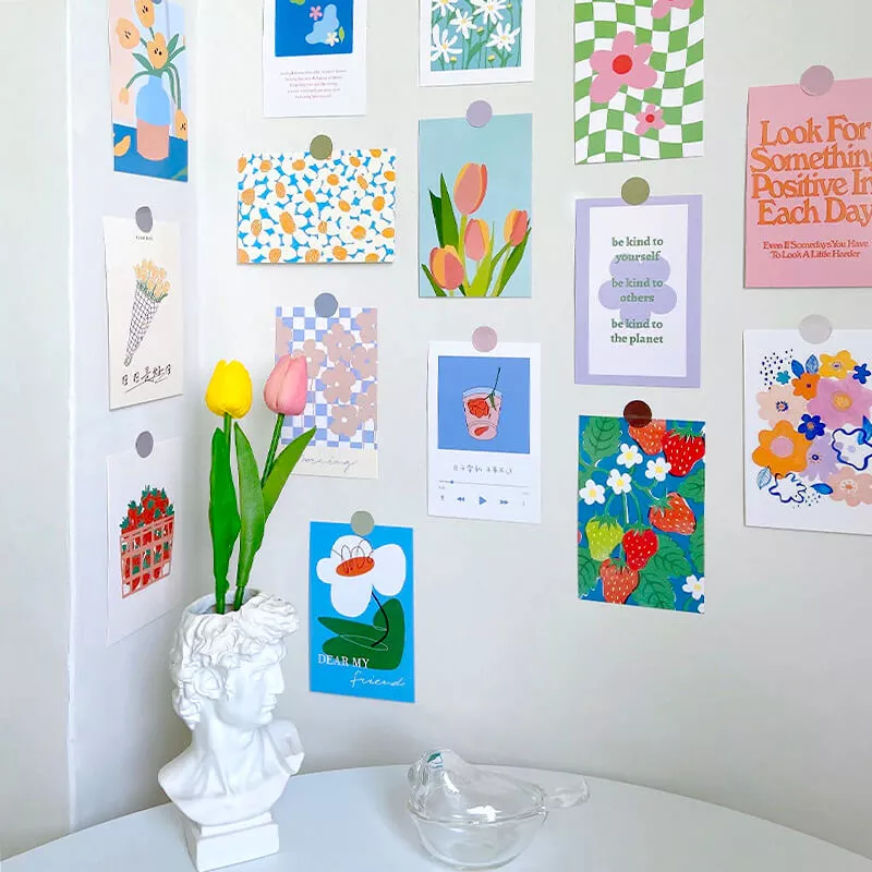 décoration murale en pêle-mêle de cadres